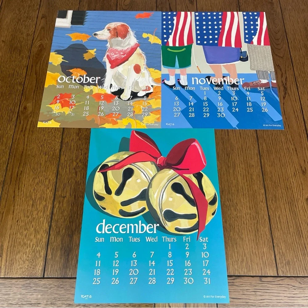 Kate Libby Calendar For 2016 Art For Everyday 11